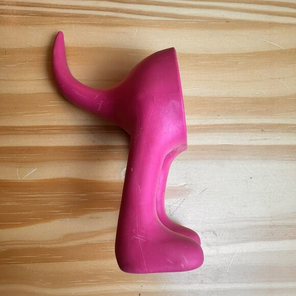 IKEA BÄSTIS Dog Tail Plastic Wall Hanger Hook Hat Coat Leash Key in Pink - Picture 3 of 4